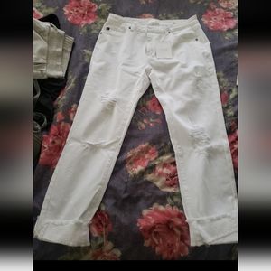 Kancan White skinny jeans